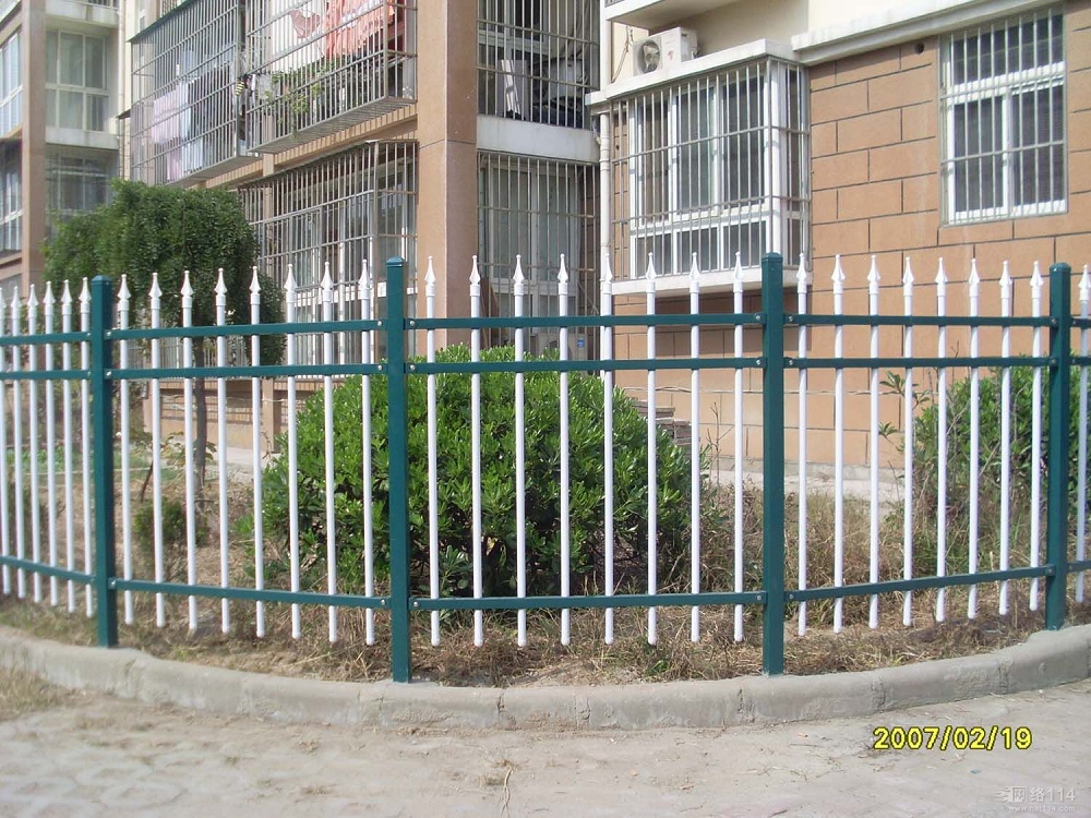 High Security PVC Coated Galvanzied Zinc Steel Fence