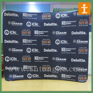 Curved Tension Fabric Tension Fabric Wall Display