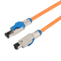 Enchufe RJ45 de montaje en campo con cierre Cat8 blindado