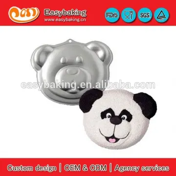The creative kung-fu panda bake cake aluminum pan