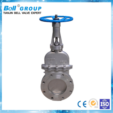 A216 WCB knife type gate valve 250mm