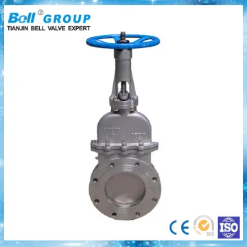 Handwheel flange bolted knife gate valve