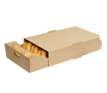 Hot sale pile up box for catering custom logo printing  food packaging display box