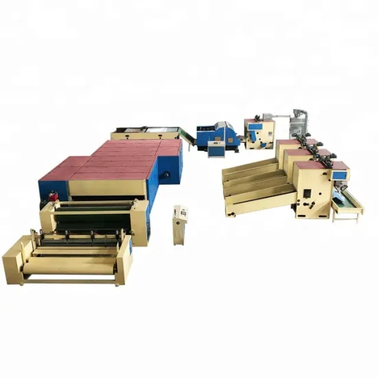 Glue-Free Wadding Production Line for Mattress, Sofa, Quilt, and Clothing