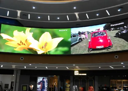 High Resolution Indoor Curved LED Display