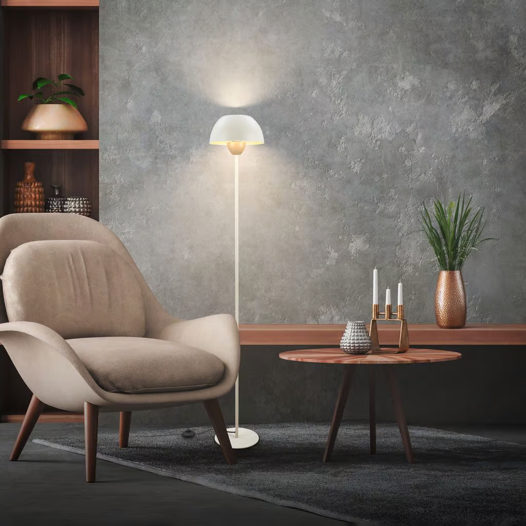 Modern Black E27 Floor Lamp with Switch for Living Room (13)