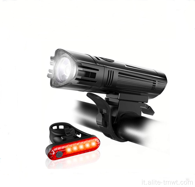 Luce per biciclette all'aperto notturna LED