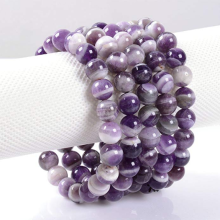 8 millimeter crystal beads ball beads Elastic Bracelet