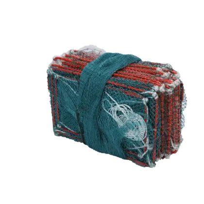 Hot Selling 18cmx32cmx29frames Nylon PE Mesh Aquaculture Fish Pot/Crayfish Pot