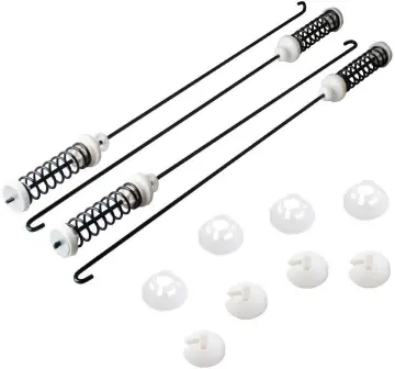 W10189077: 4-Piece Suspension Rod Kit for Washing Machine Parts