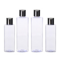 Fabricantes whosale 30ml 50ml 60ml 80ml Plástico Pet Square Clear Color Clear Shampoo Bottle Hotel Hotel Hotel Hotel