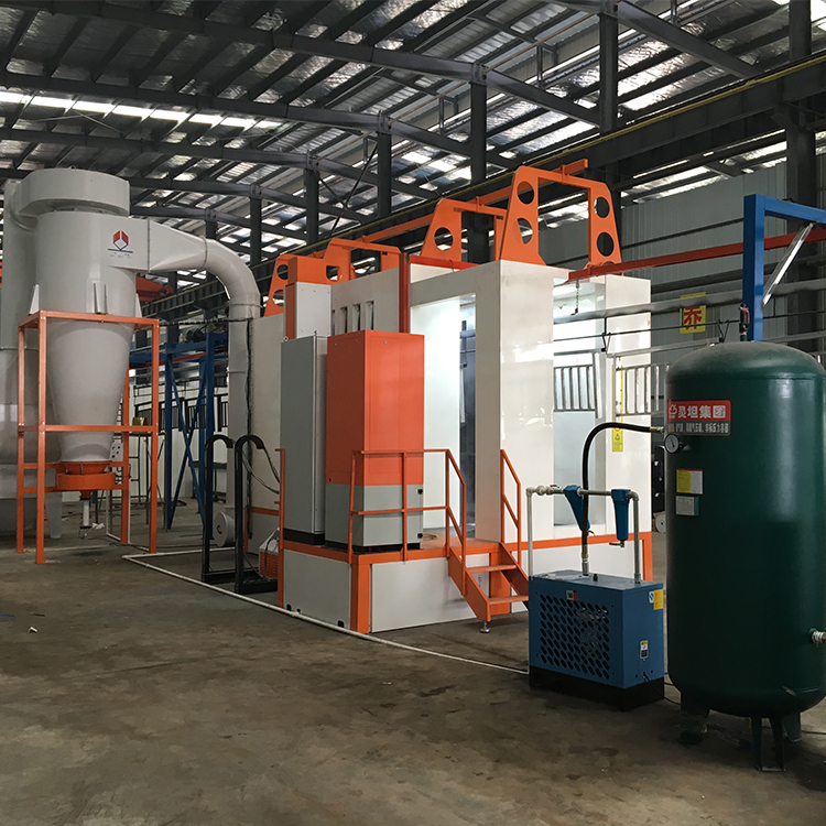 Metal powder coating machinery