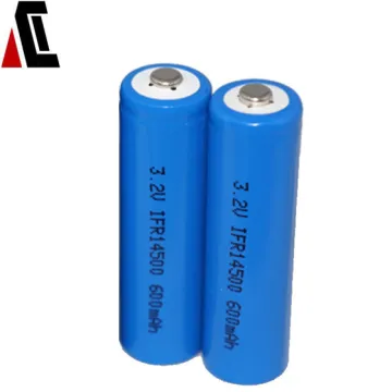Lithium rechargeable battery AA size 3.2V 14500 LIFEPO4 battery