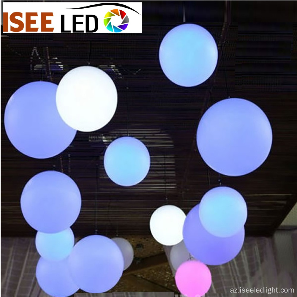 Yüksək performanslı RGB LED asma topu
