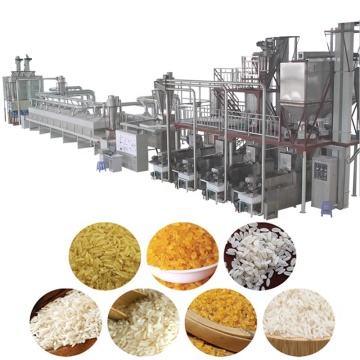 High Quality Automatic Artificial Rice Processing Line