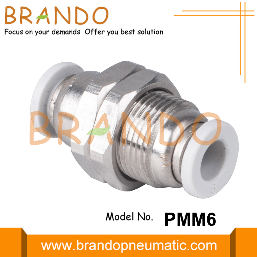 BULKHEAD CONNECTOR 12MM OD 10MM ID | Fluid-Air Components