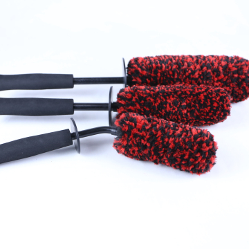 Professional New Car Cleaning: 45 Degree Angle Medium Brushes, Easy to Use