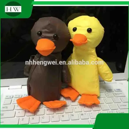 ECO polyester duck shaped bag duck shopping bag