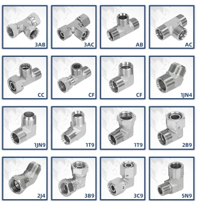 Factory Sale CF Seal-lok Swivel Tee Fittings - Hydraulic Tee Adapter