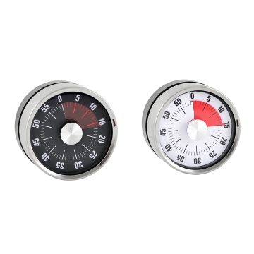 60 Minute Mechanical Kitchen Timer Visual Countdown