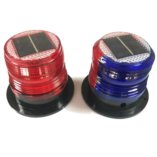 360 Degree Strobe Signal Light - Solar Powered Aviation Obstruction Warning Light (2 Watt)