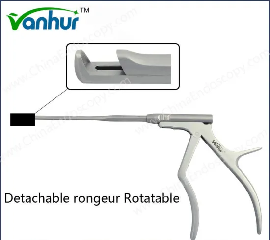 Sinuscopy Instruments Detachable Rotatable Rongeur Forceps
