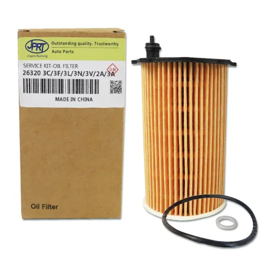 Factory Supply: Original Equipment Manufacturer (OEM) Car Oil Filter Compatible with Hyundai and Kia Models - Part Numbers 26320-3CAA0 and 263203CAA0