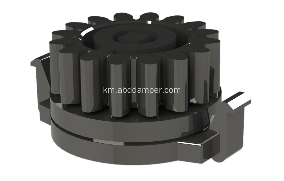 Damper Rotary បិទជិតខ្នាតតូចសម្រាប់ផ្សែងដោយស្វ័យប្រវត្តិ