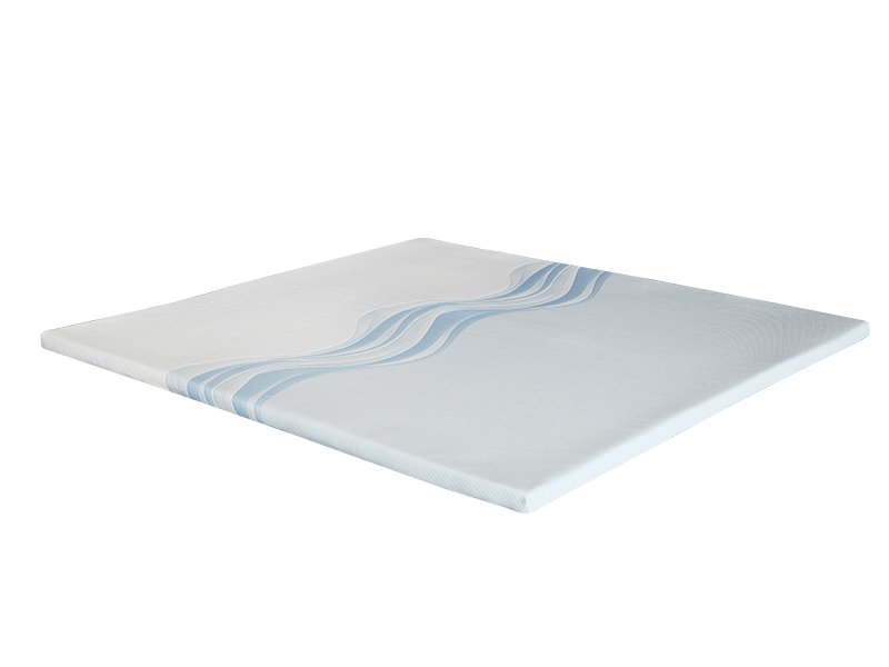 Emballage simple pour un matelas en mousse à mémoire de neuf zones