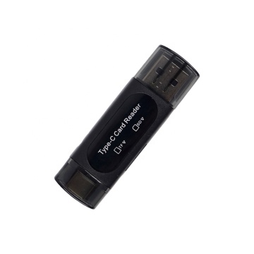 2-in-1 USB 2.0 Type C OTG SD TF Adapter Card Reader