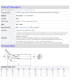맞춤형 저렴한 카바이드 볼 엔드밀 밀링 커터