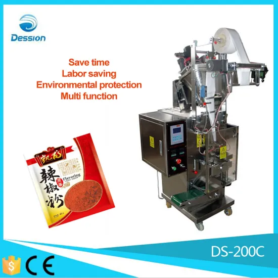 Small Vertival Automatic Pouch Packing Machine For Chilli Powder