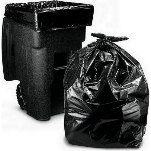 60 Gal 1.5 Mil Low-Density Plastic Trash Packaging Bag