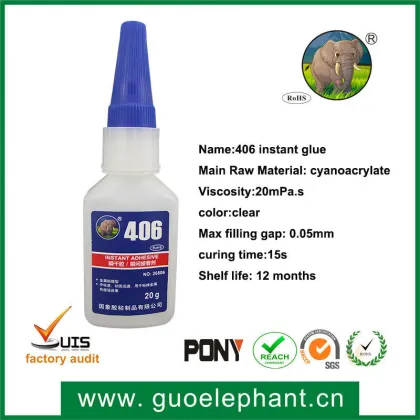 Super Glue guoelephant 406 Chemical Instant Adhesive