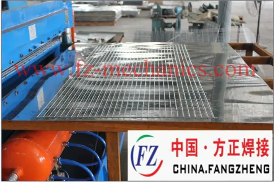 Welding poultry breed cage machine