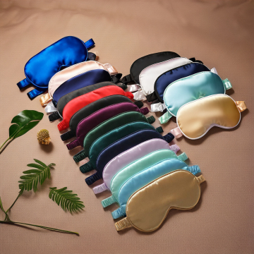 Wholesale Custom Private Label Silk Eye Masks for Promotional Gifts