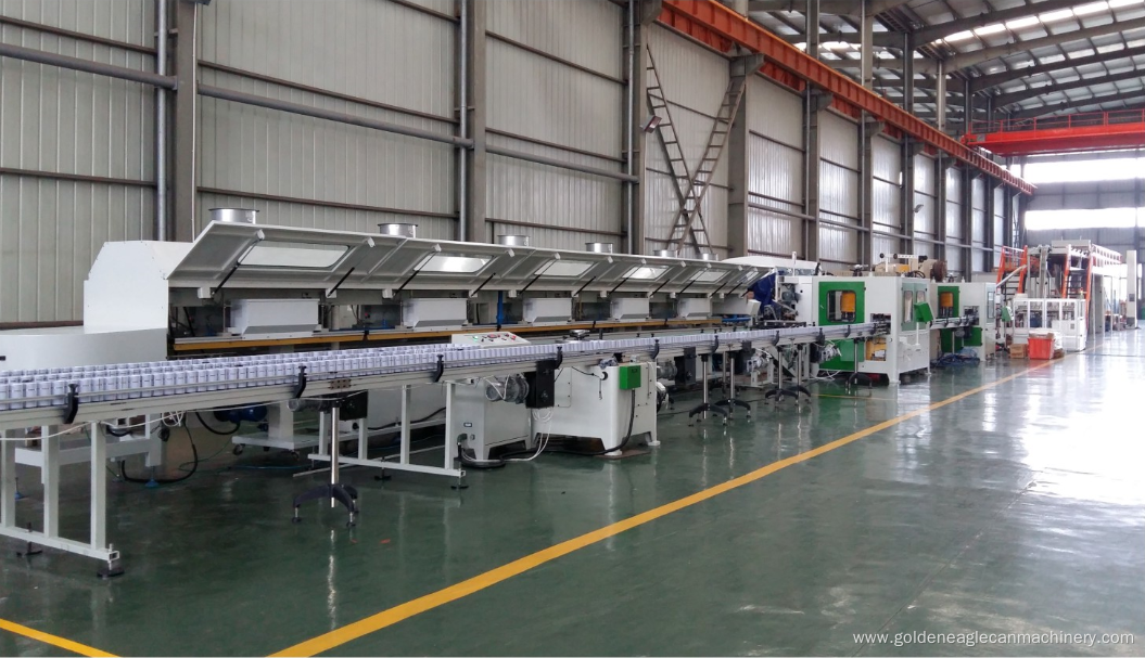 Complete 3pcs can production line speed up to 600cpm