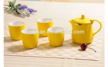 4 cups tea set
