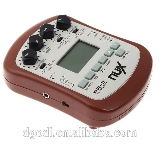 oem built in guitar tuner and acoustic guitar equalizer