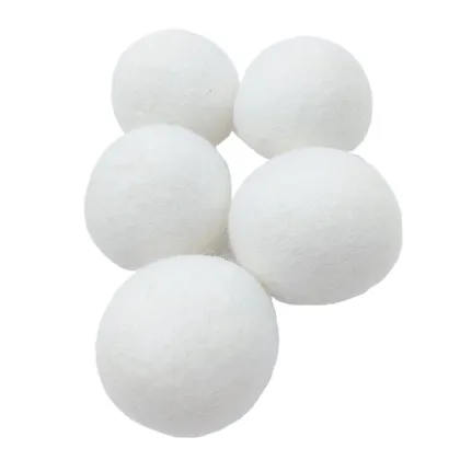 Handmade Organic Wool Drying Balls - Custom Logo, Odorless Laundry Discs