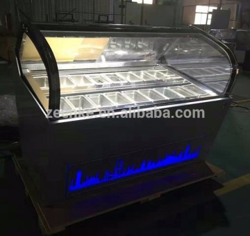 Desktop type Ice Cream Counter Refrigerators /lower temperature Commercial Ice Cream Cabinet