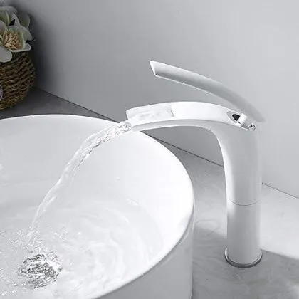 Modern Bronze Above-Counter Bathroom Faucet for Basin