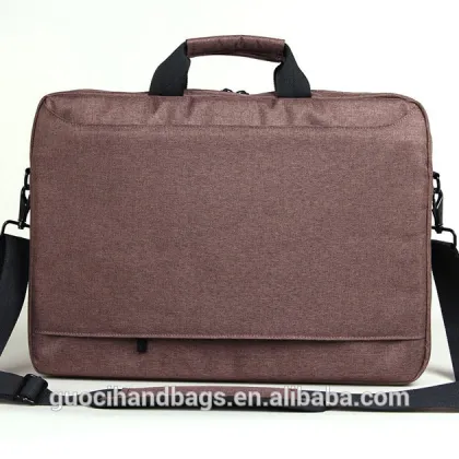 promotional 600D frosted 15.6" computer shoulder bag