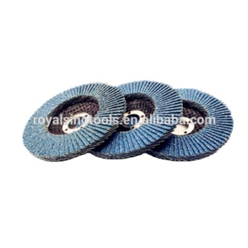 Cakera flap zirkonia royal sino untuk penggilap logam