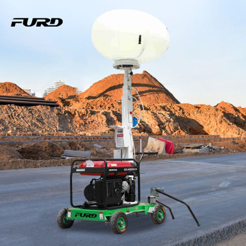 Superior quality portable mobile emergency balloon light tower