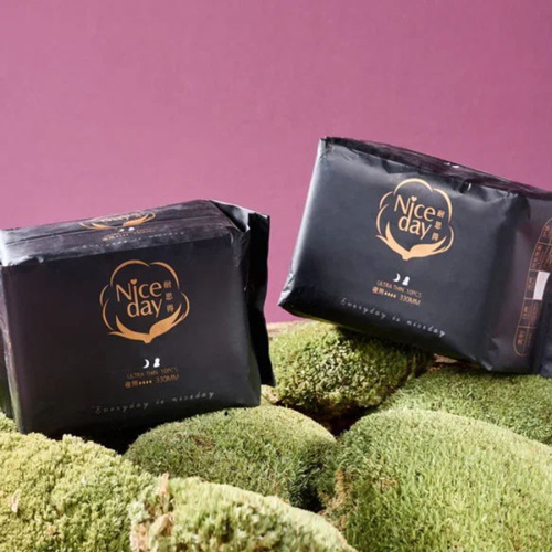 Natural Organic Cotton Cover Hypoallergenic Period Pads