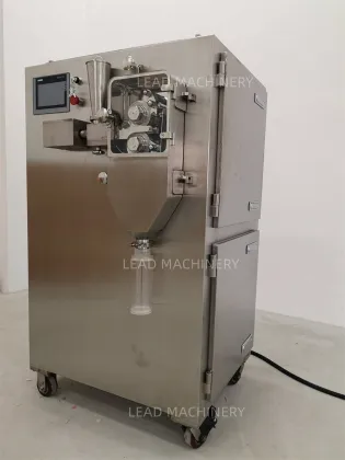 Battery material double roll granulator