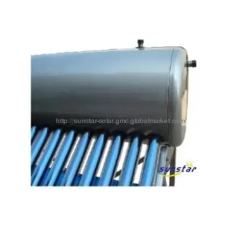 Non pressured Domestic Solar water heater --Stainless steel