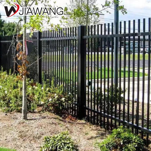 Durable Rust Resistant Finish On Heavy Metal Fence