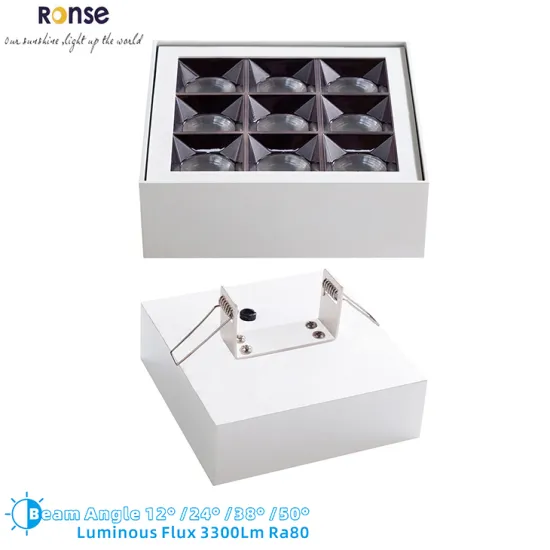 RONSE High Lumen COB LED Downlights - 7w to 30w Anti Glare Spotlights